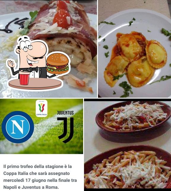 Ordina un hamburger a Al Campanile