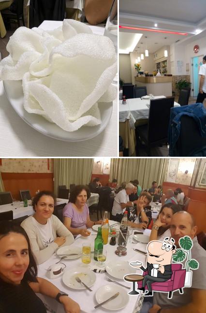 La Pagoda si caratterizza per la interni e tavolo da pranzo