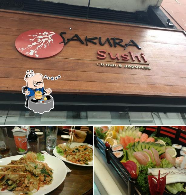 Platos en Sakura