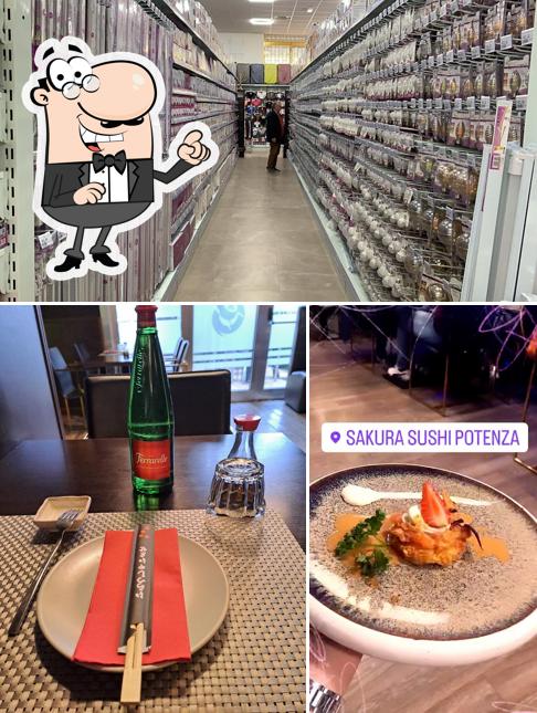 Gli interni di Sakura Sushi Potenza