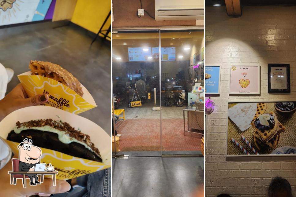 The interior of The Belgian Waffle Co