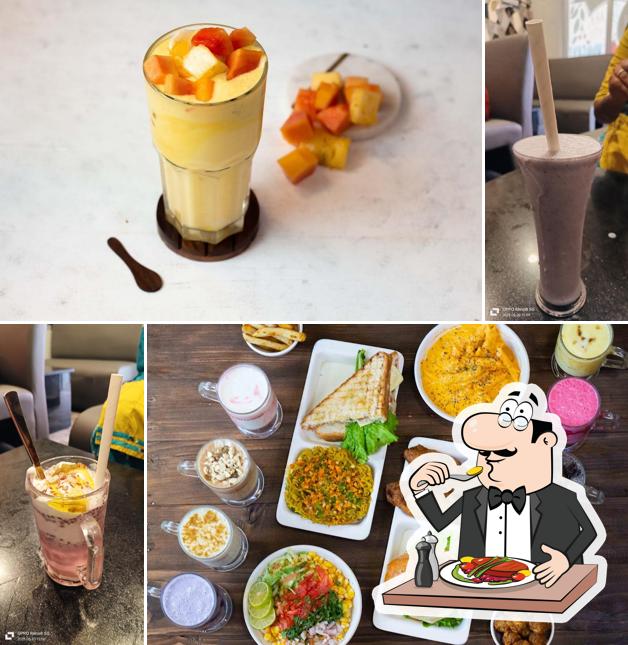 Food at The Lassi Corner