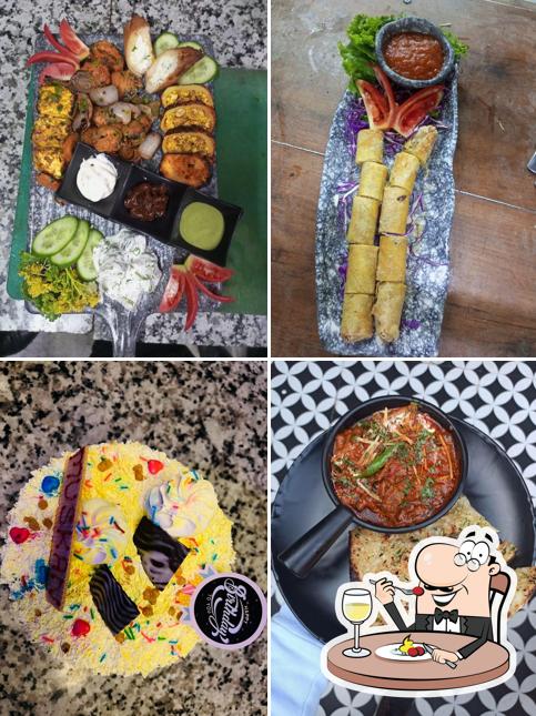 Food at The Sky Dine