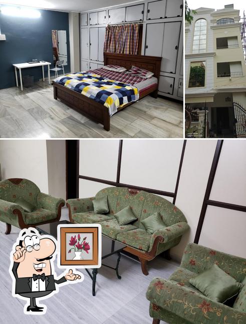This is the photo depicting interior and exterior at Venkys Service Apartment