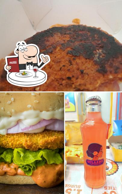 Food at Burger Singh