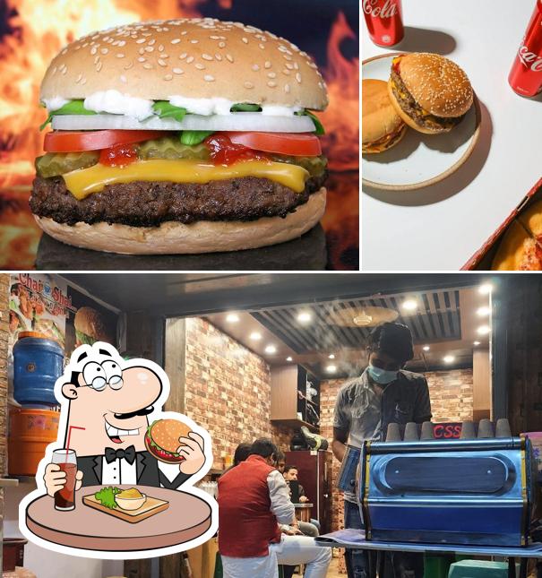 Try out a burger at Chai Shai ( Now Fresh cake)