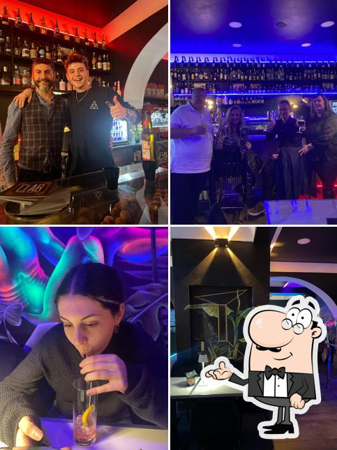 Dai un'occhiata agli interni di Clab Cocktail Lounge Bar