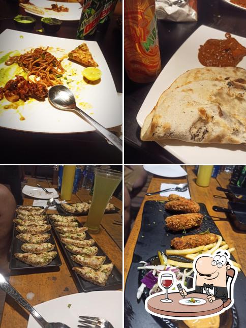 Food at Diet Delight Café