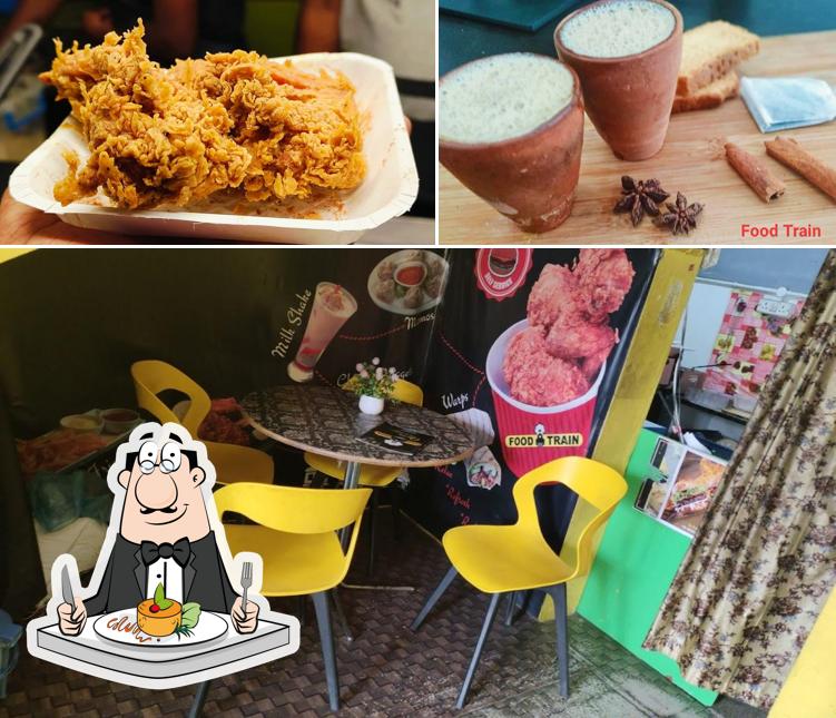 Among different things one can find food and interior at Food Train