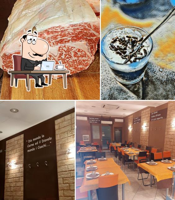 Gli interni di La Piccola Braceria