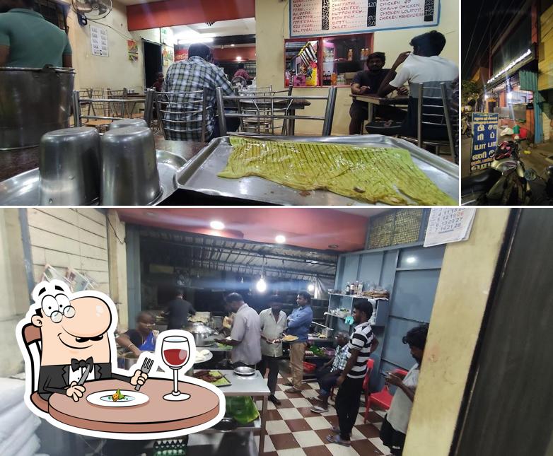 Food at Madurai Meenakshi Mess