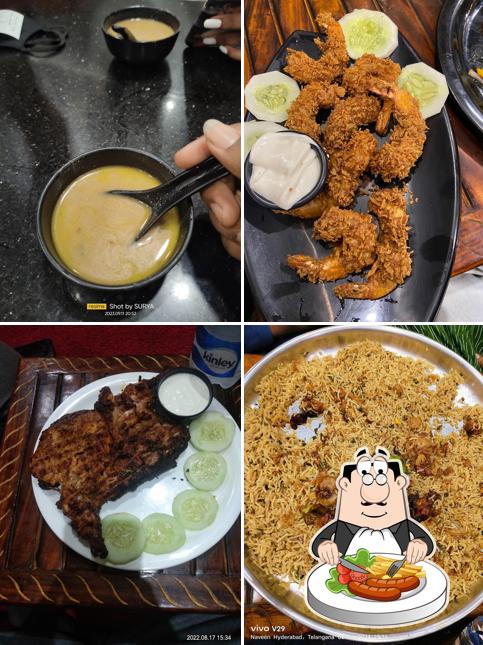 Food at Mandi King Elite Arabian Restaurant