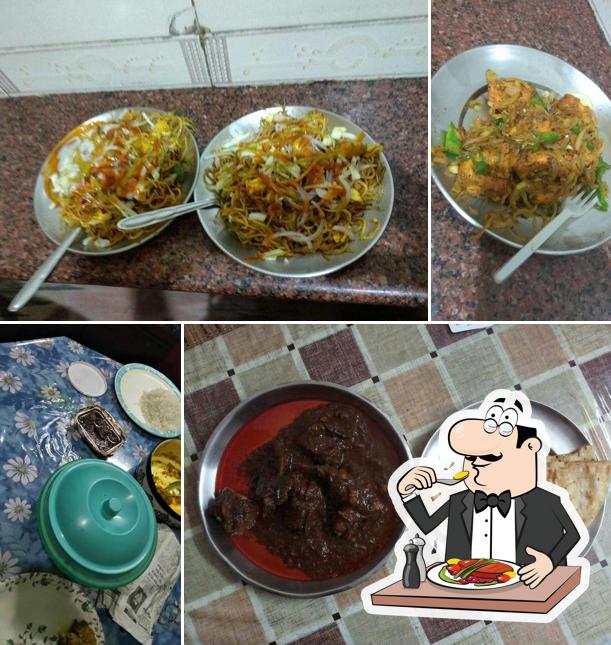 Food at Pabitra Hindu Hotel