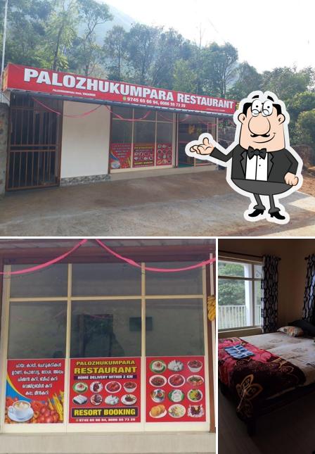 The interior of Palozhukumpara Restaurant