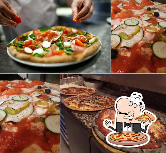Prenditi tra le svariate varianti di pizza