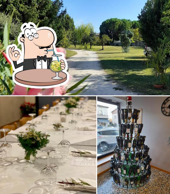 Ai Salici Bar & Ristorante si caratterizza per la bevanda e esterno