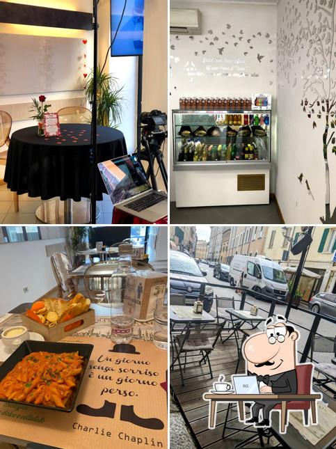 Gli interni di Elena coffee bar