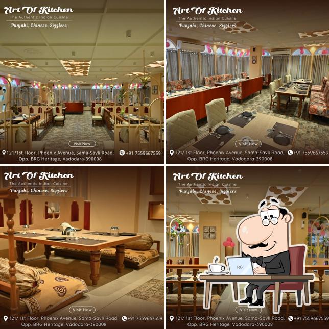 Check out how Art of Kitchen looks inside