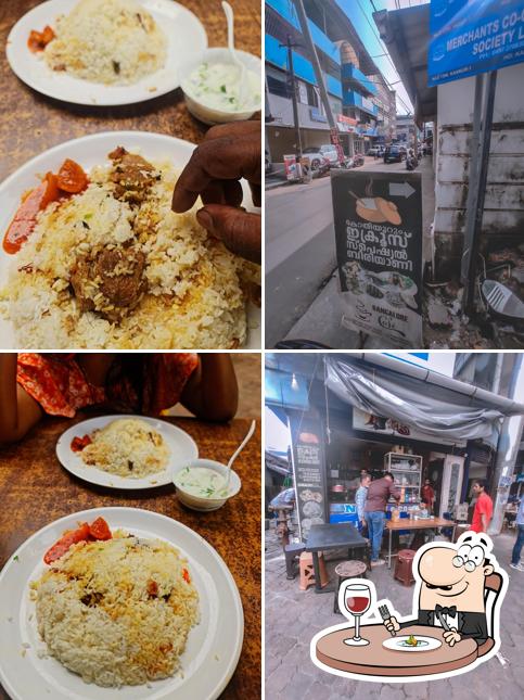 Food at BANGLORE CAFE, IKROOS SPECIAL BIRIYANI