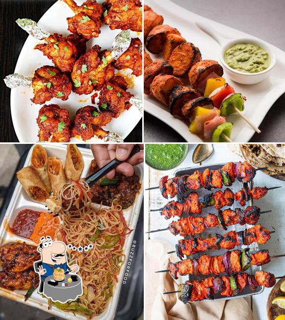 Food at Chill n fill best restaurant Chinese Kabab Shawarma