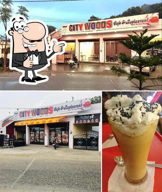 Look at this image of City Woods Cafe & Restaurant