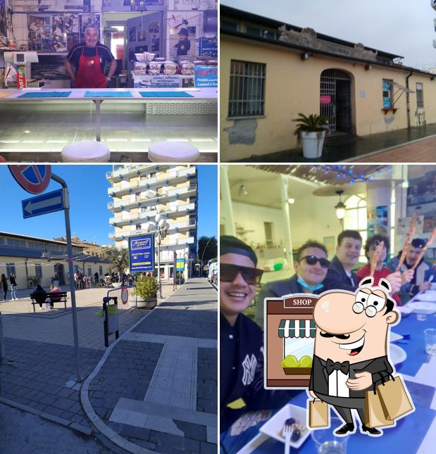 Gli esterni di Dal Marinero alla vecchia pescheria