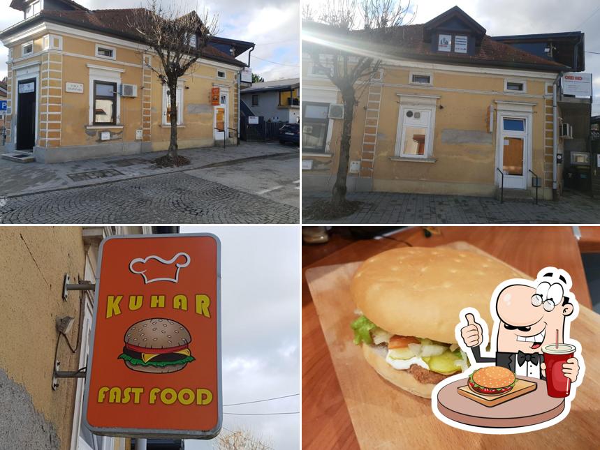 Prenditi un hamburger a FAST FOOD KUHAR (EX "KUŽISH)