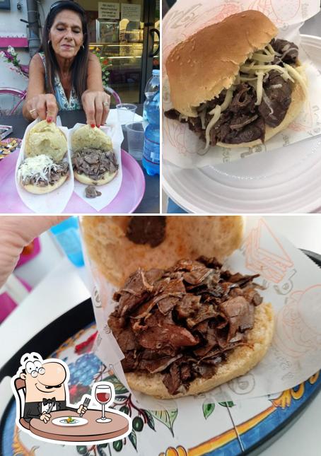 Panino con maiale stirato al Il Mandorlo In Fiore