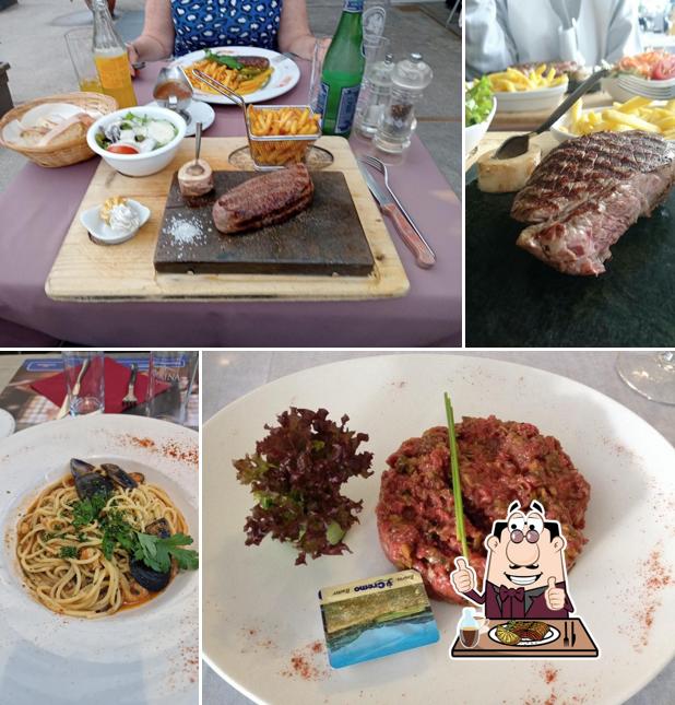 Tartaredi manzo al La Cité Fleurie