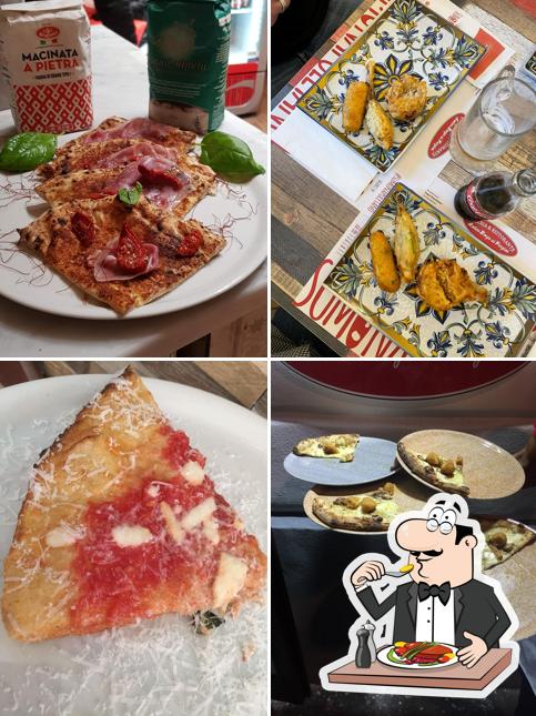 Cibo al Ristorante pizzeria antico Borgo Ai vergini pizzeria napoli centro storico rione sanita’