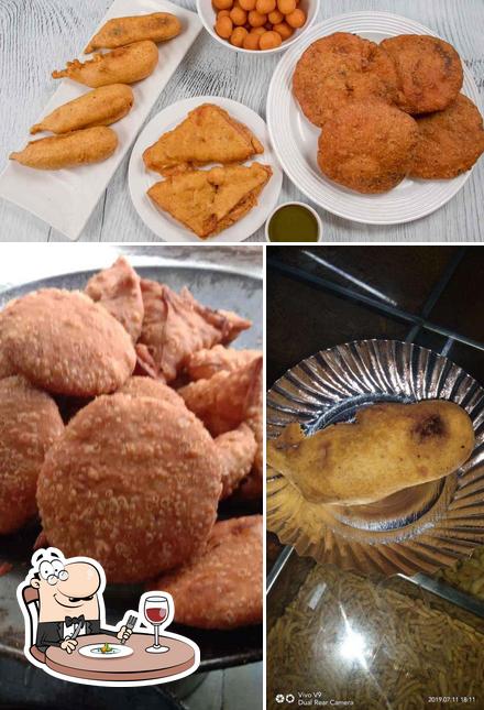 Food at Street Food Suman Vilas Namkeen and Sweets
