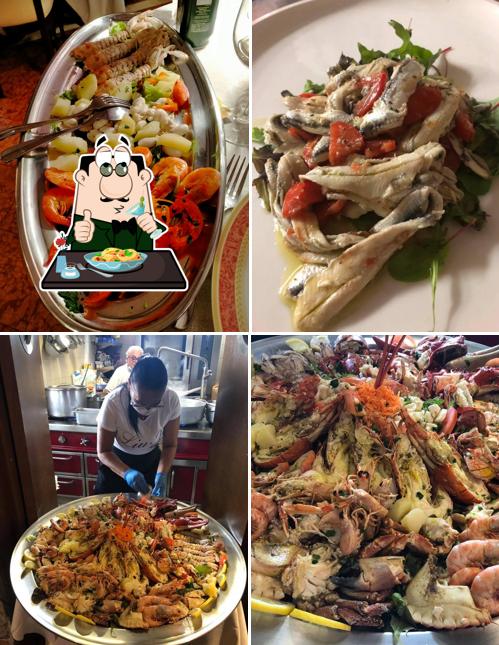 Cibo al Ristorante alla Cappa d'Oro