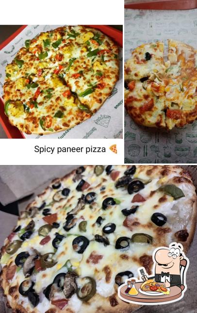 At Rockers Pizza, you can try pizza