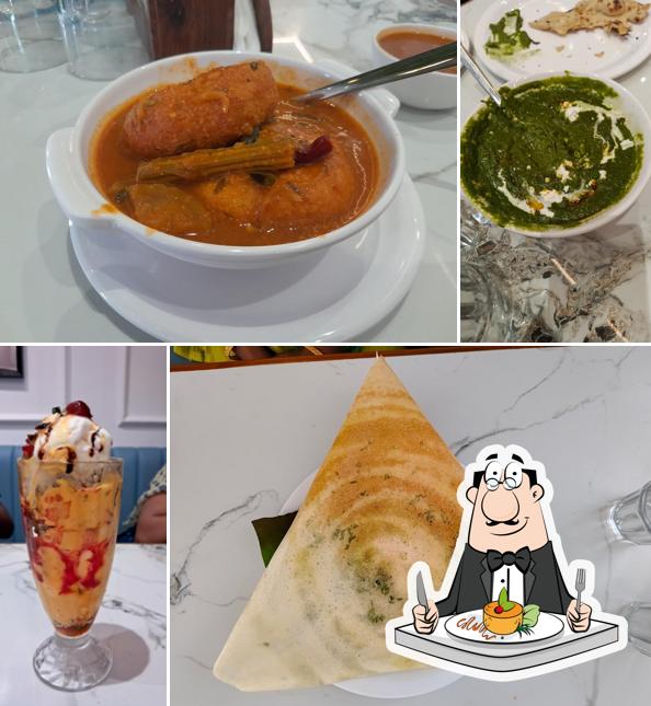 Meals at Veena veg Restaurant
