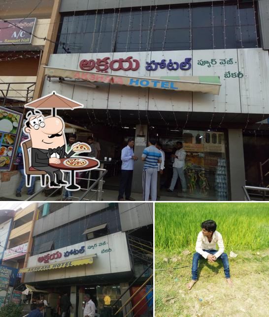 Enjoy the view outside Akshaya hotel