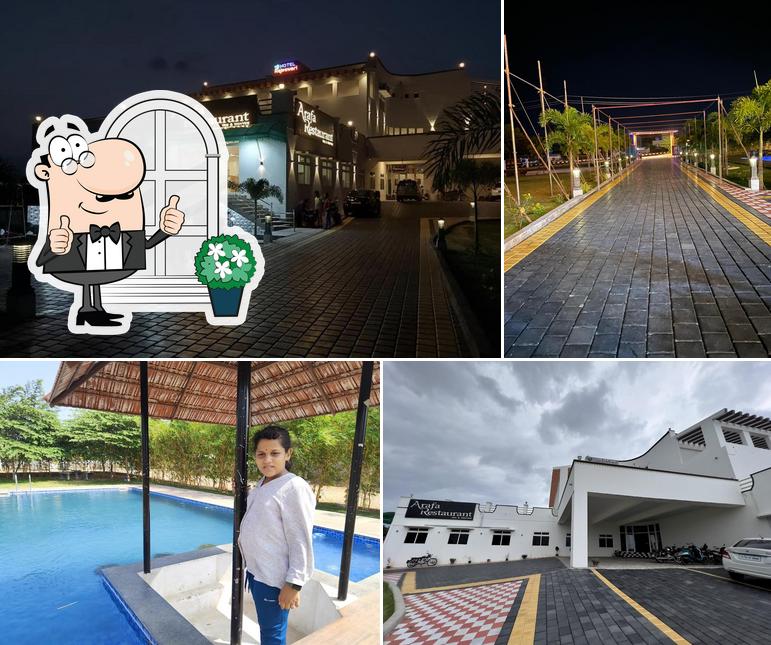 The exterior of Arafa Restaurant