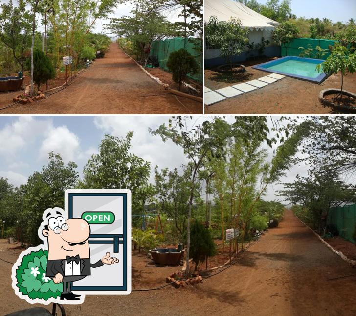 Take a look at the outside area of Ekvira Holiday Home