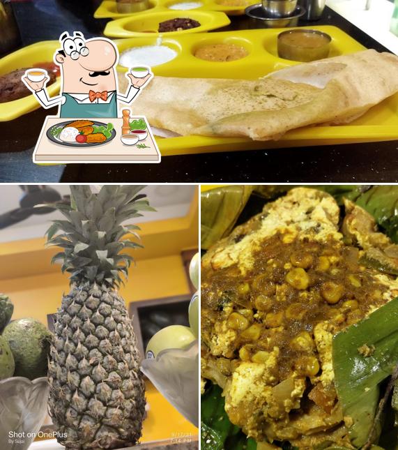 Food at Hot Chips Veg Restaurant