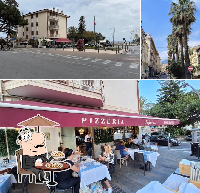 Goditi la vista dall'area esterna di Napul'è