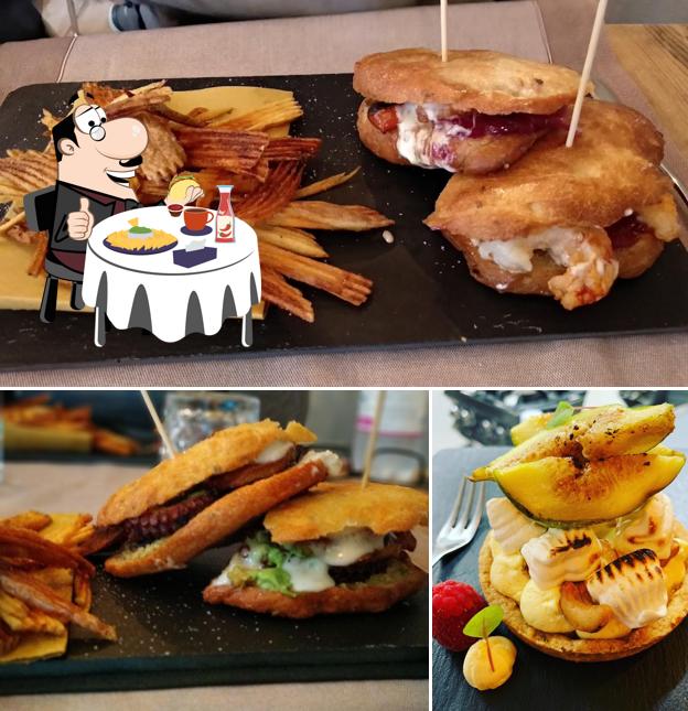 Prova un hamburger a Crudiamo Il Bistrot Del Mare
