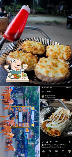 Food at BURGER BASKET