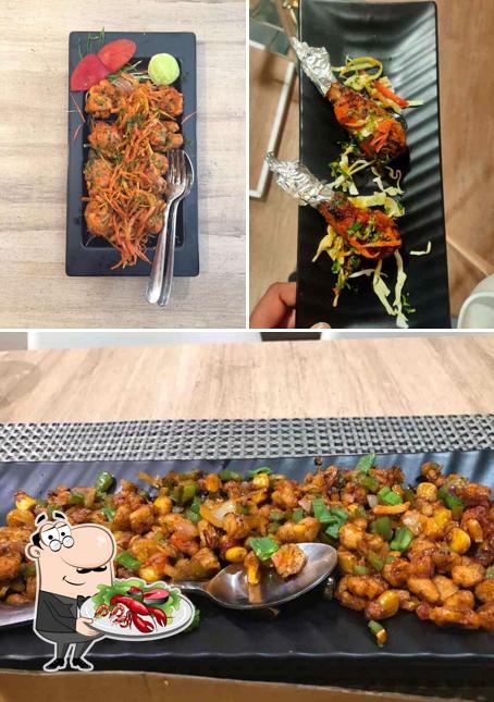 Order seafood at Hungry Tau