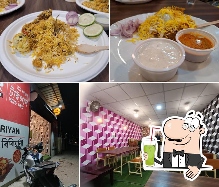 Enjoy a beverage at I love Biryani Traditional and Authentic I love Biryani catering service