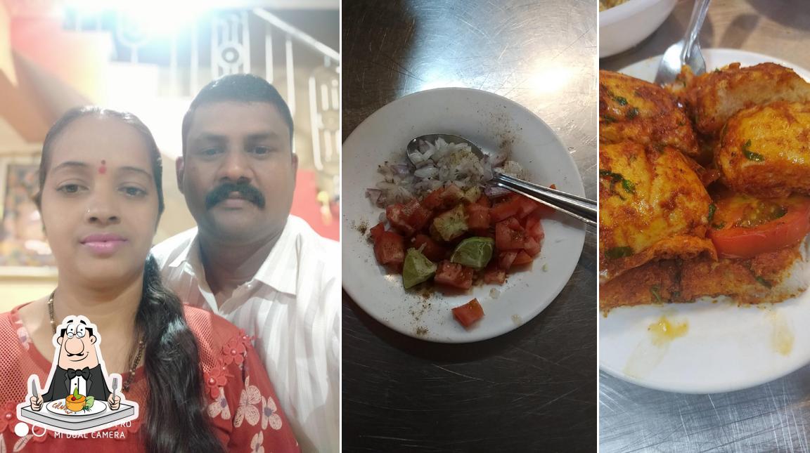 Food at Lucky Pav Bhaji