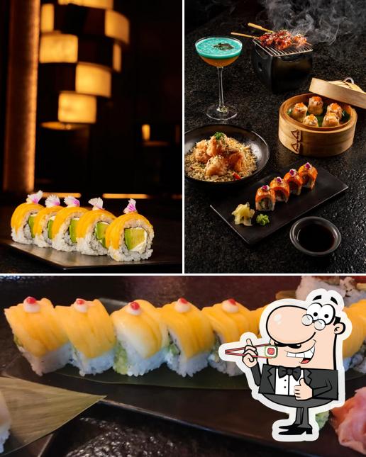 Pick different sushi options