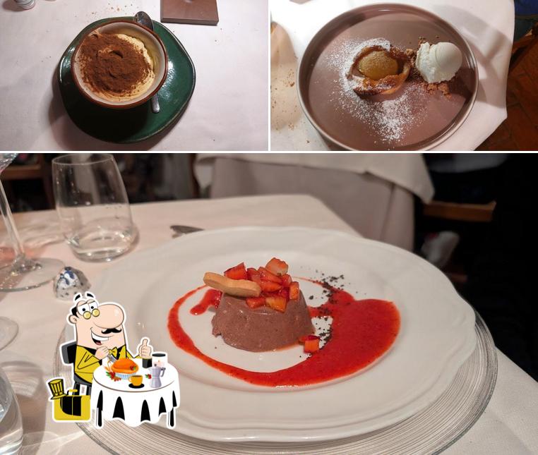 Mousse al cioccolato al Ristorante Convivium s.a.s