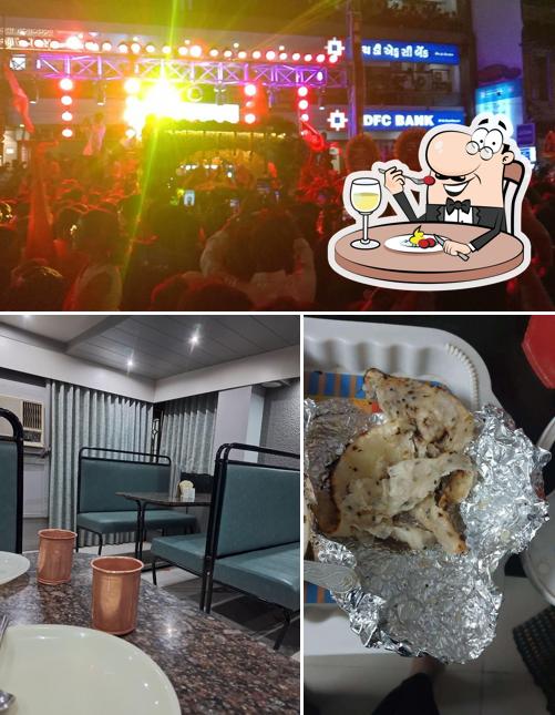 The restaurant's food and interior