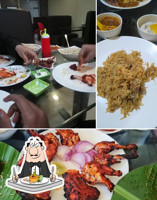 Food at SHAFRA Restaurant