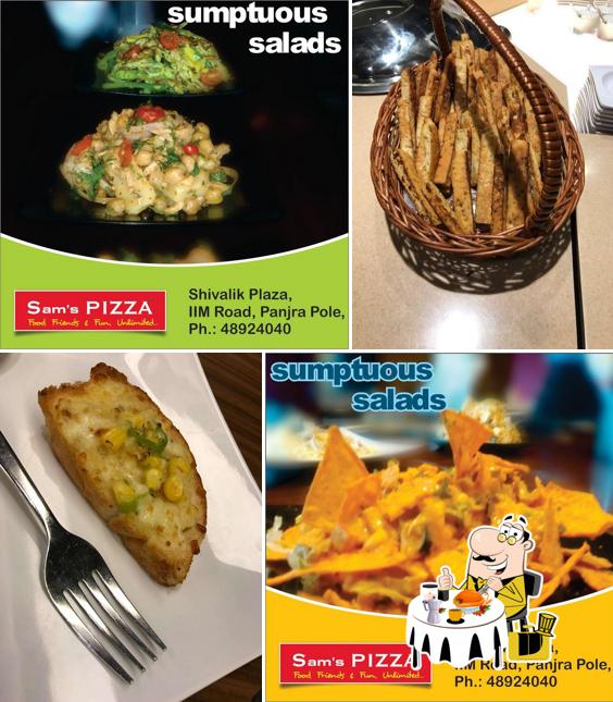 Meals at Sam's Pizza