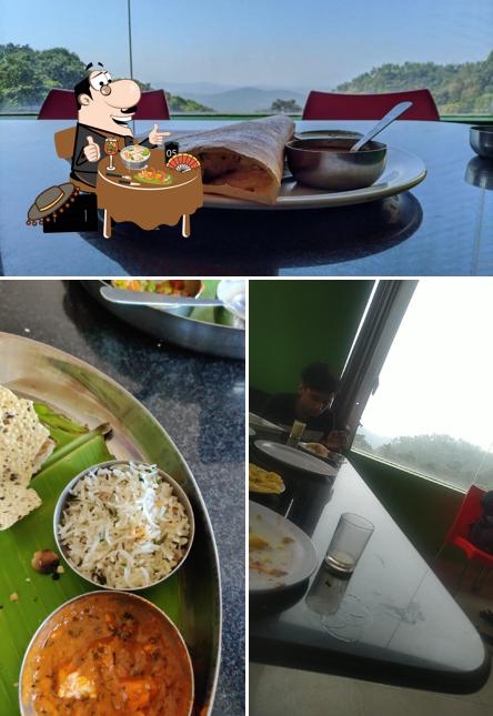 Food at Udupi Hotel Sri Krishna Grand